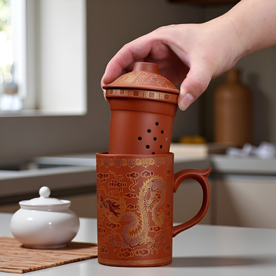 Mug infuseur artisanal