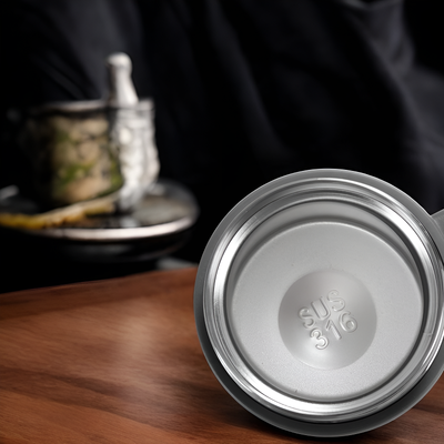 Mug infuseur indicateur température