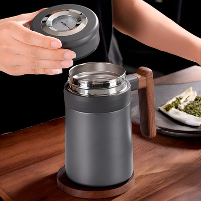 Mug infuseur indicateur température