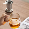 Mug infuseur en verre