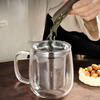 Mug infuseur en verre