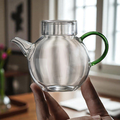 Petite théière en verre 1 personne