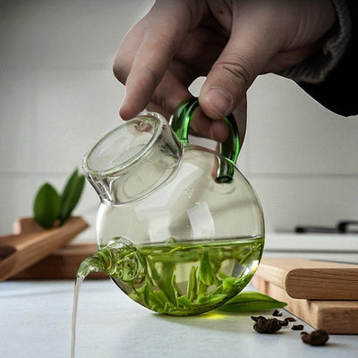Petite théière en verre 1 personne