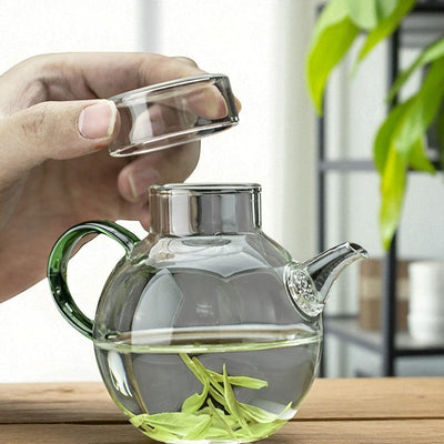 Petite théière en verre 1 personne