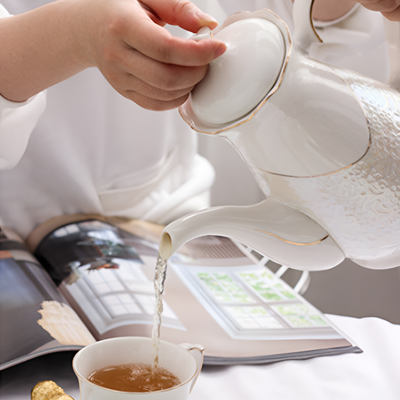 Service à thé anglais art déco