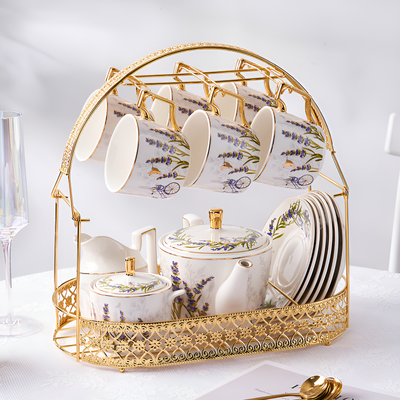 Service à thé anglais moderne