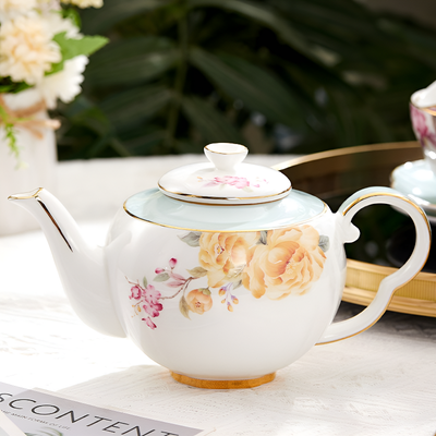 Service à thé anglais porcelaine