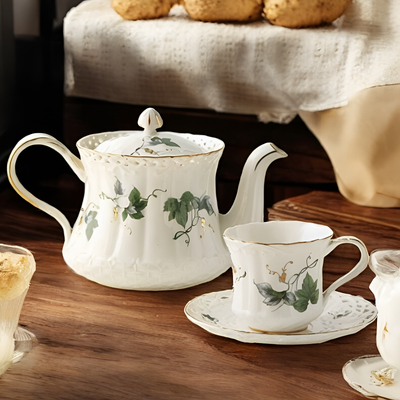 Service à thé anglais raffiné