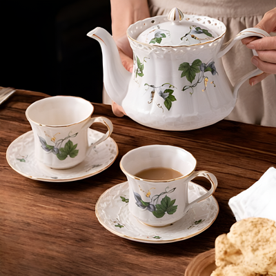 Service à thé anglais raffiné