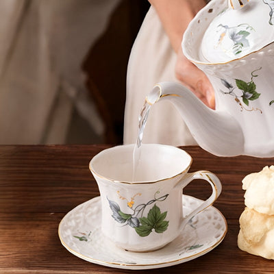 Service à thé anglais raffiné