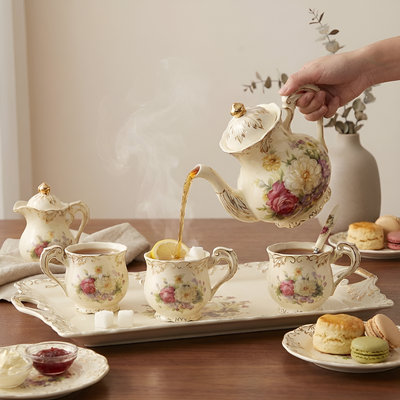 Service à thé anglais royal