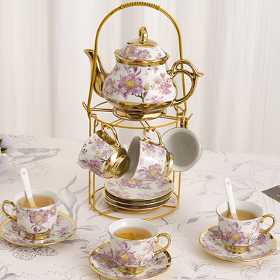 Service à thé anglais vintage