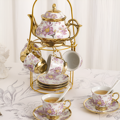 Service à thé anglais vintage