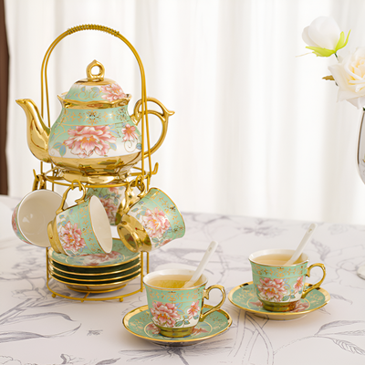 Service à thé anglais vintage