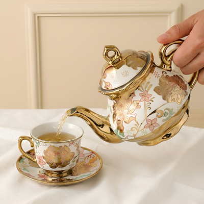 Service à thé anglais vintage