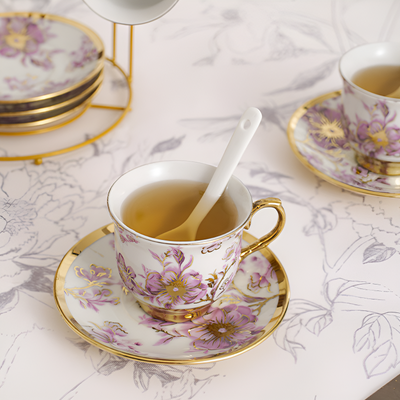 Service à thé anglais vintage