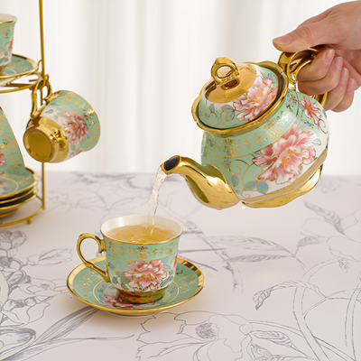 Service à thé anglais vintage