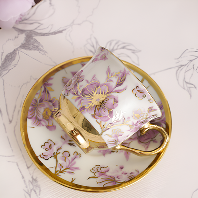 Service à thé anglais vintage