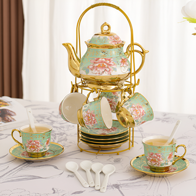 Service à thé anglais vintage
