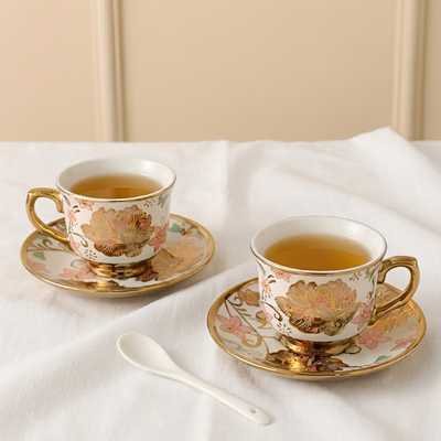 Service à thé anglais vintage