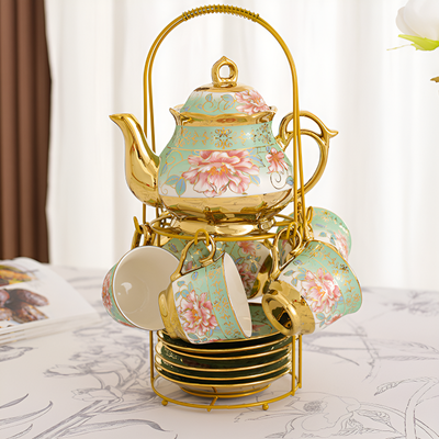 Service à thé anglais vintage