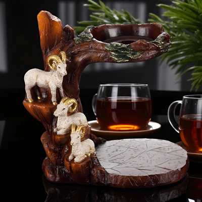 Service à thé chinois en verre