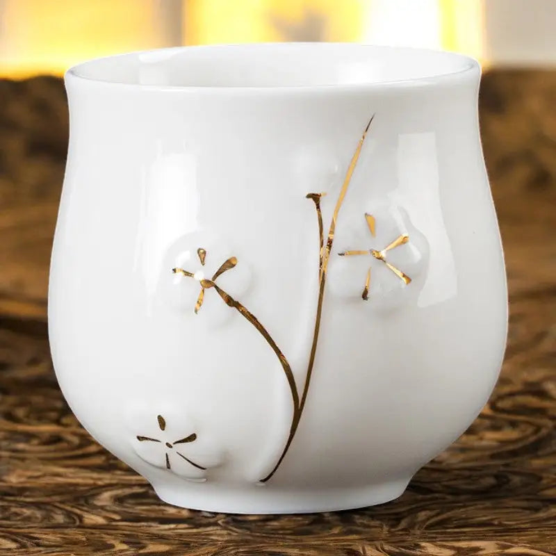 Hiceeden Lot De 6 Tasses à Thé Japonaises En Bois Naturel – 118-150 Ml, Style Traditionnel Jujubier Laqué, Pour Thé, Café, Matcha