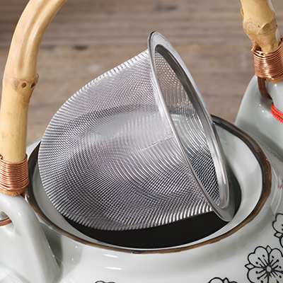 Service à thé japonais bambou