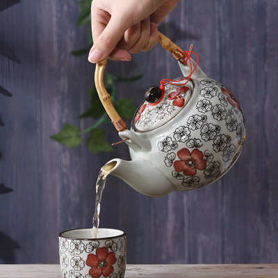 Service à thé japonais bambou