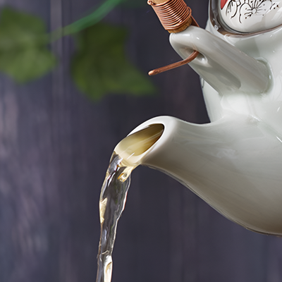 Service à thé japonais bambou