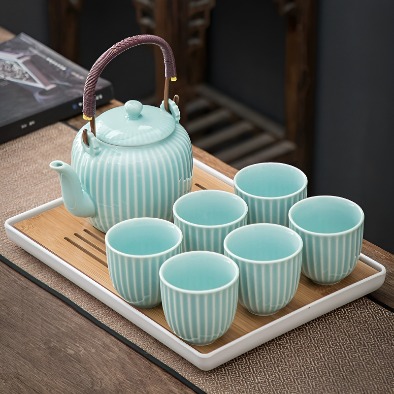 Service à thé japonais méditation