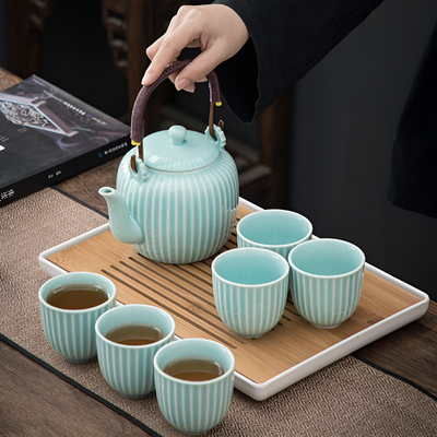 Service à thé japonais méditation