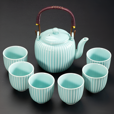 Service à thé japonais méditation