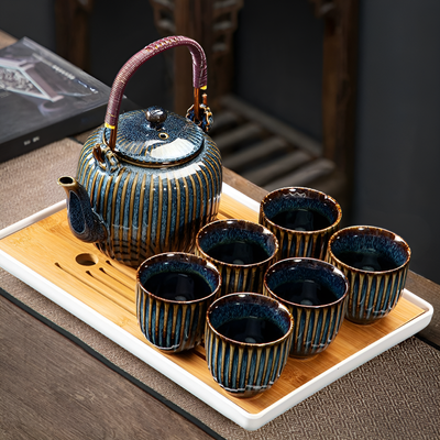 Service à thé japonais méditation