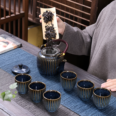 Service à thé japonais méditation