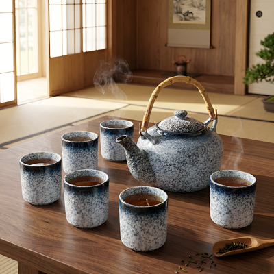 Service à thé japonais original