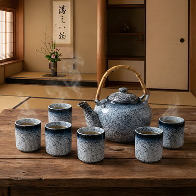 Service à thé japonais original