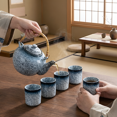 Service à thé japonais original