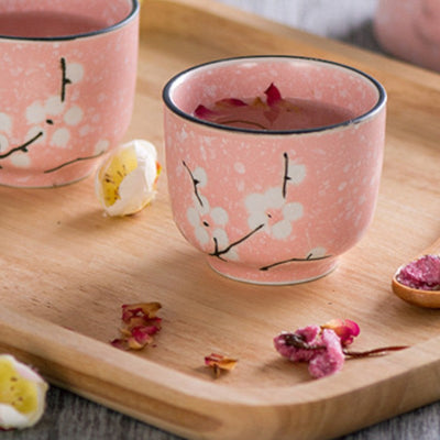 Service à thé japonais sakura