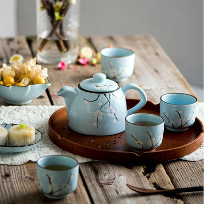 Service à thé japonais sakura