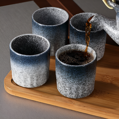 Service à thé japonais zen