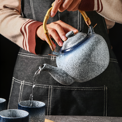 Service à thé japonais zen