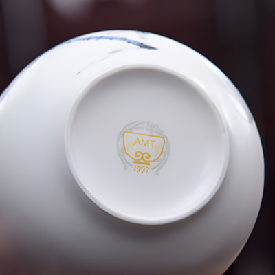 Service à thé porcelaine bleue