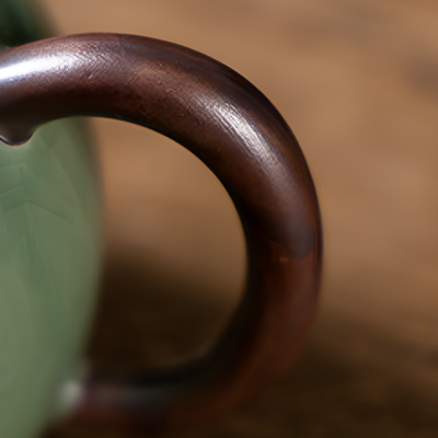 Service à thé porcelaine chinois vert