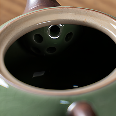 Service à thé porcelaine chinois vert