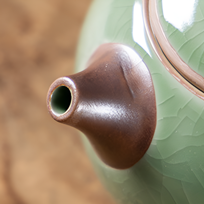 Service à thé porcelaine chinois vert