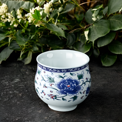 Service à thé porcelaine chinoise bleue