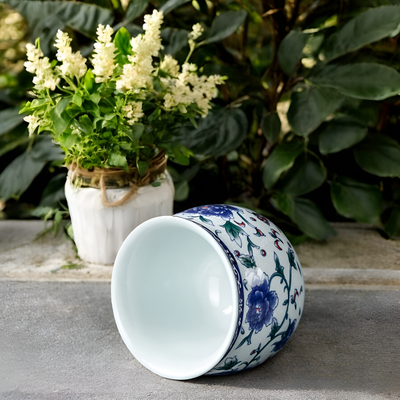 Service à thé porcelaine chinoise bleue