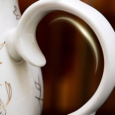 Service à thé porcelaine à fleurs