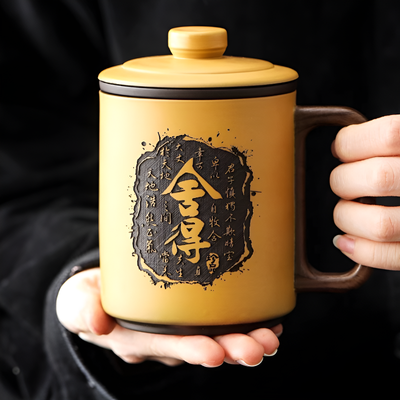 Tasse à thé chinoise avec infuseur et couvercle